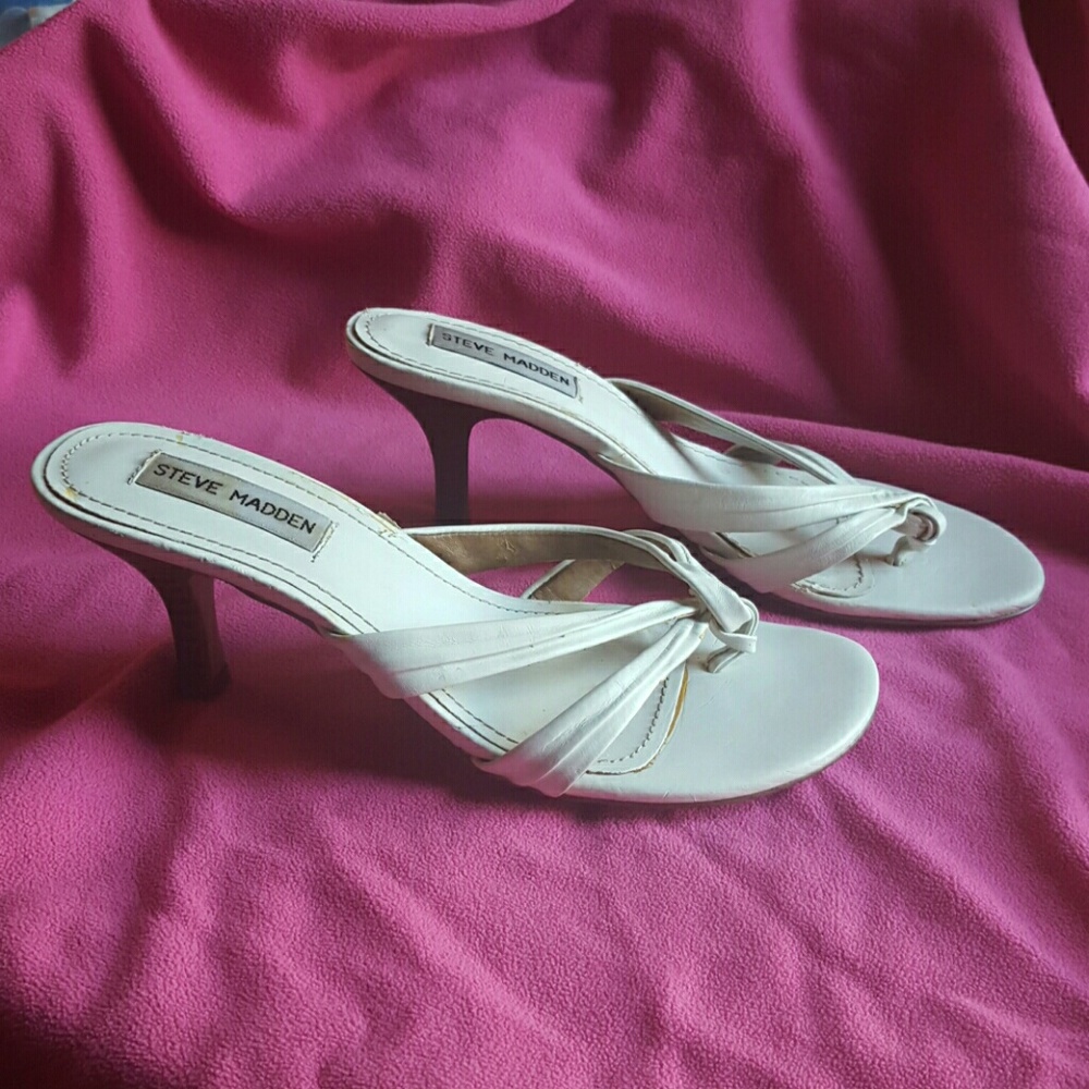 Steve Madden Kisses Leather Sandals 6.5